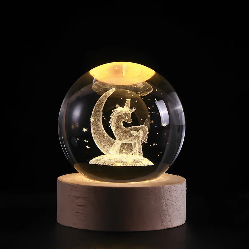 6/8cm 3D Crystal Ball